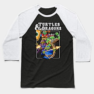 Turtles and dragons Baseball T-Shirt